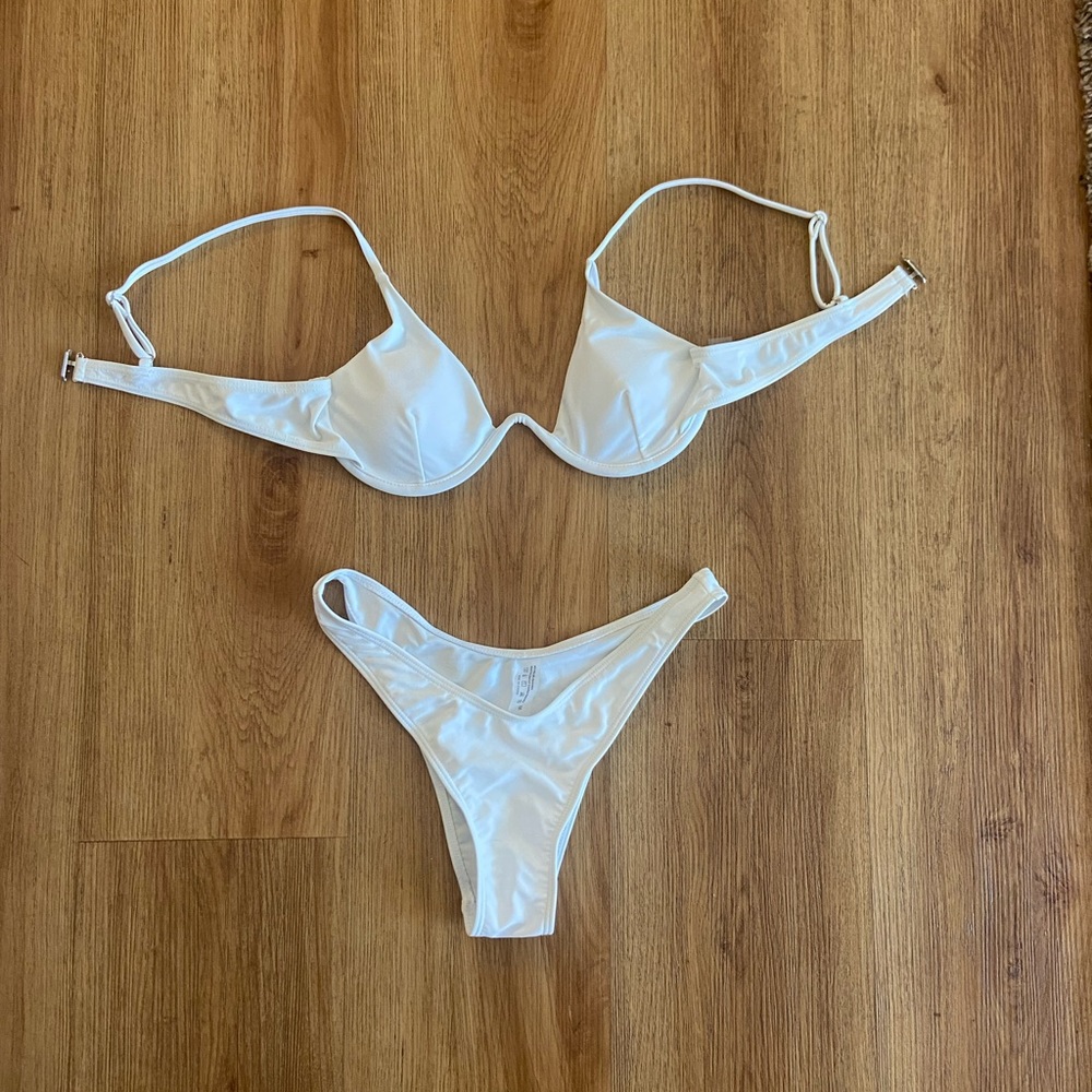 SHEIN white swimsuit